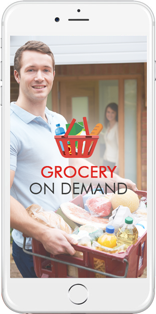grocery delivery service app