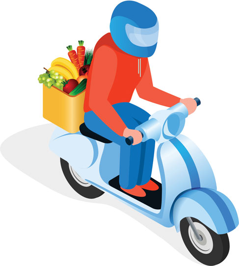grocery shopping delivery app
